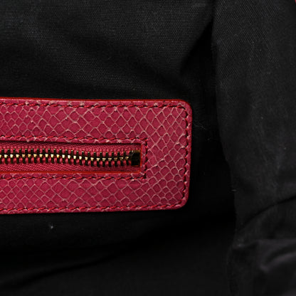 Marc Jacobs Python Embossed Stardust Stam Pink 11 of 16