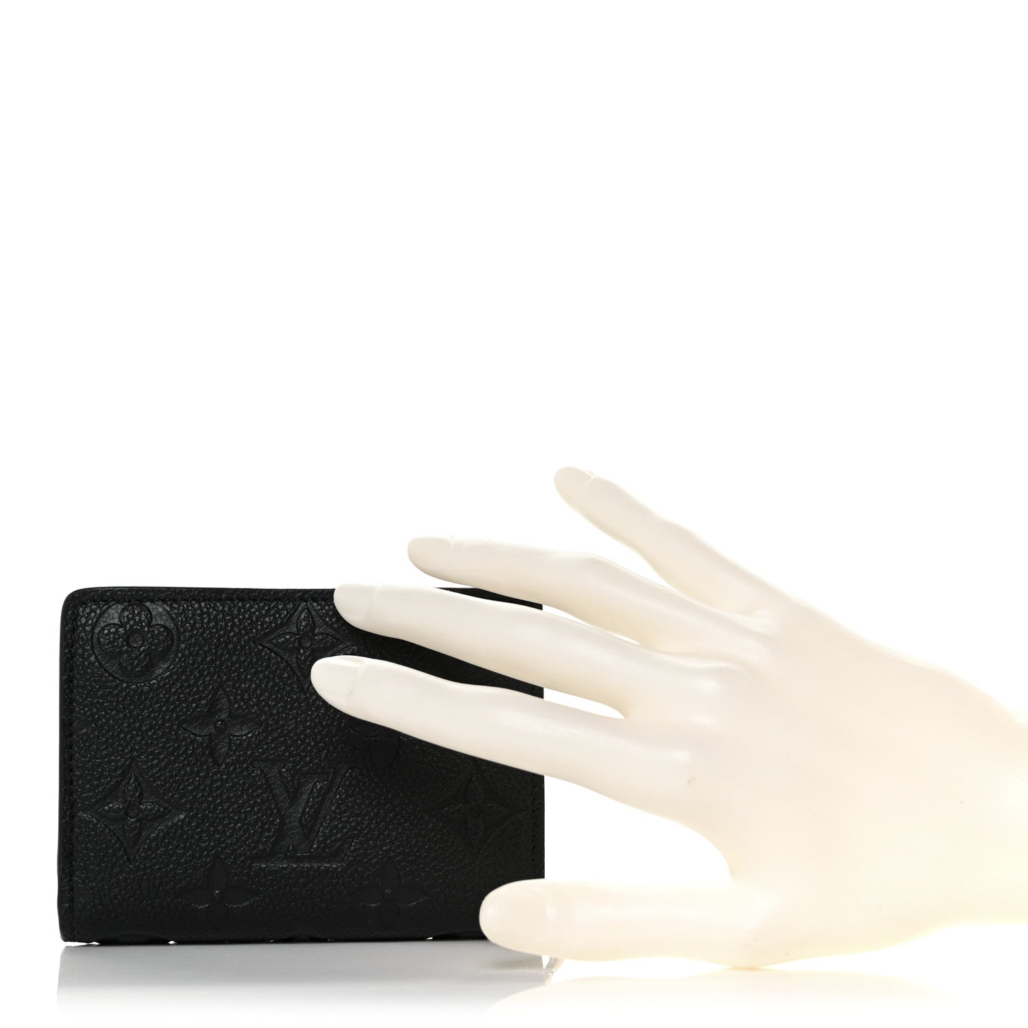 Louis Vuitton Empreinte Clea Wallet Black 2 of 9