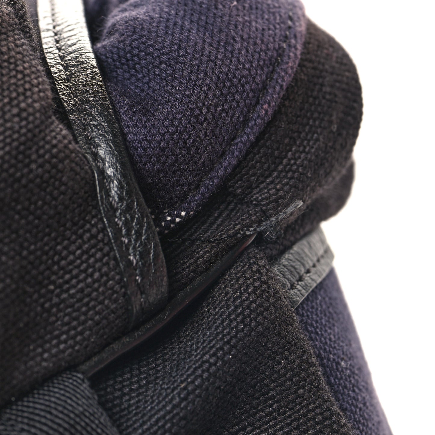 Overdyed Canvas Mega Check Drifton Backpack Black