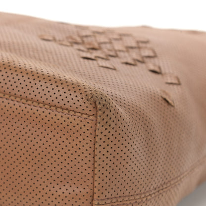 Bottega Veneta Nappa Intrecciato Perforated Regent Tote Noce 10 of 14