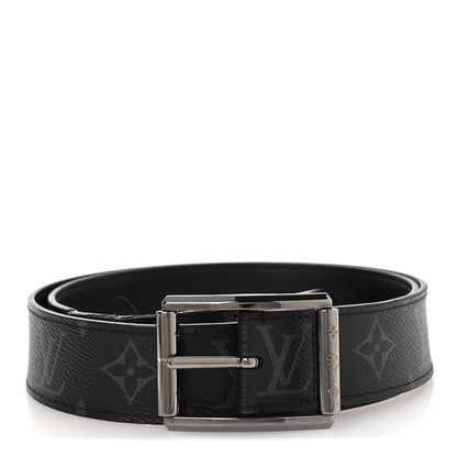 Louis Vuitton Monogram Eclipse 35 MM Voyager 95 38 Belt 2 of 12