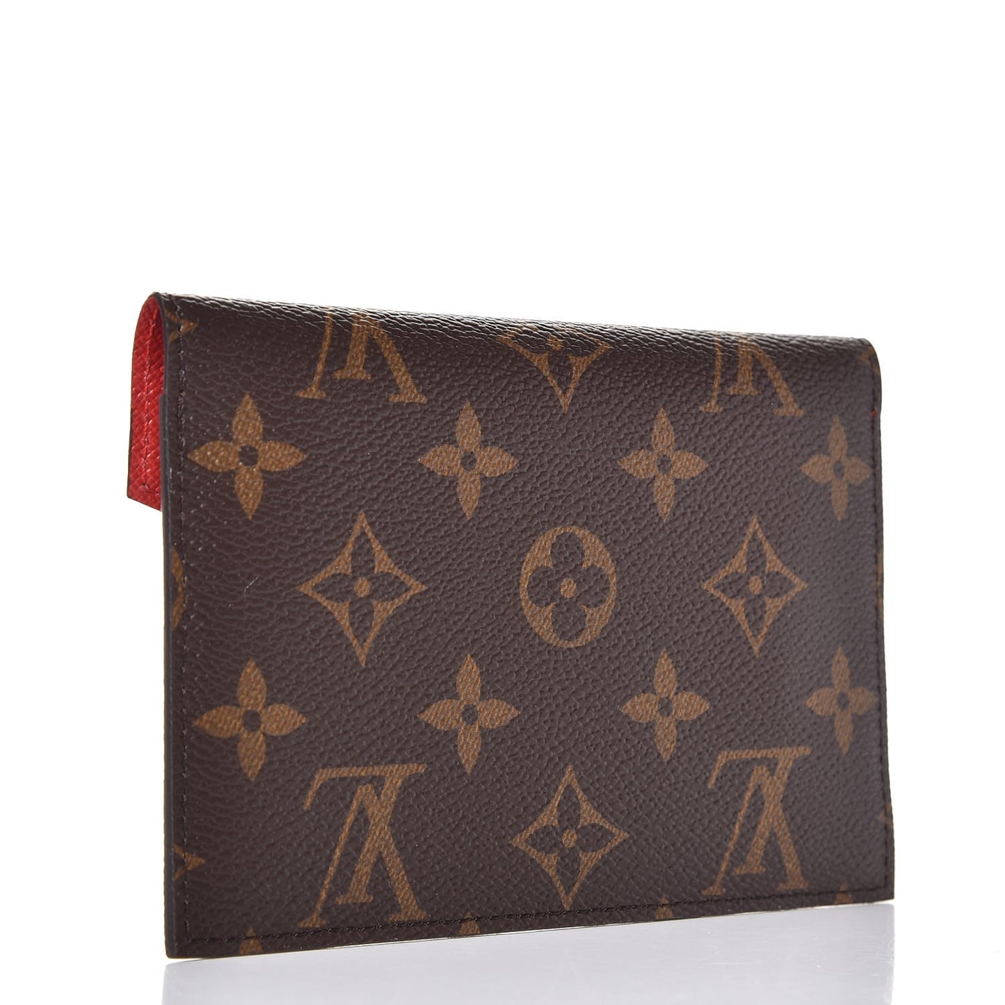 Monogram Daily Organizer Envelope Insert Red