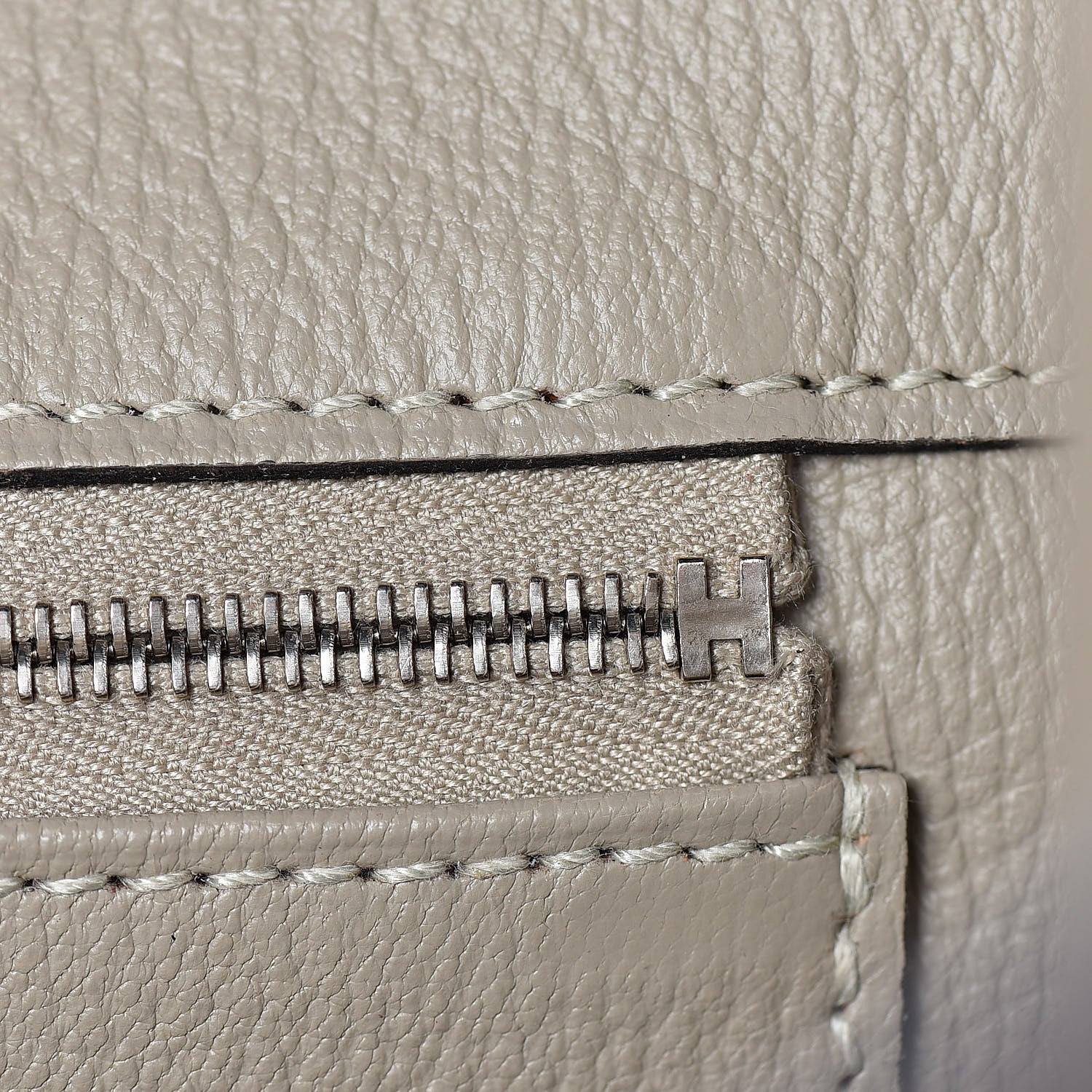 Hermes Togo Birkin 40 Gris Tourterelle 16 of 32