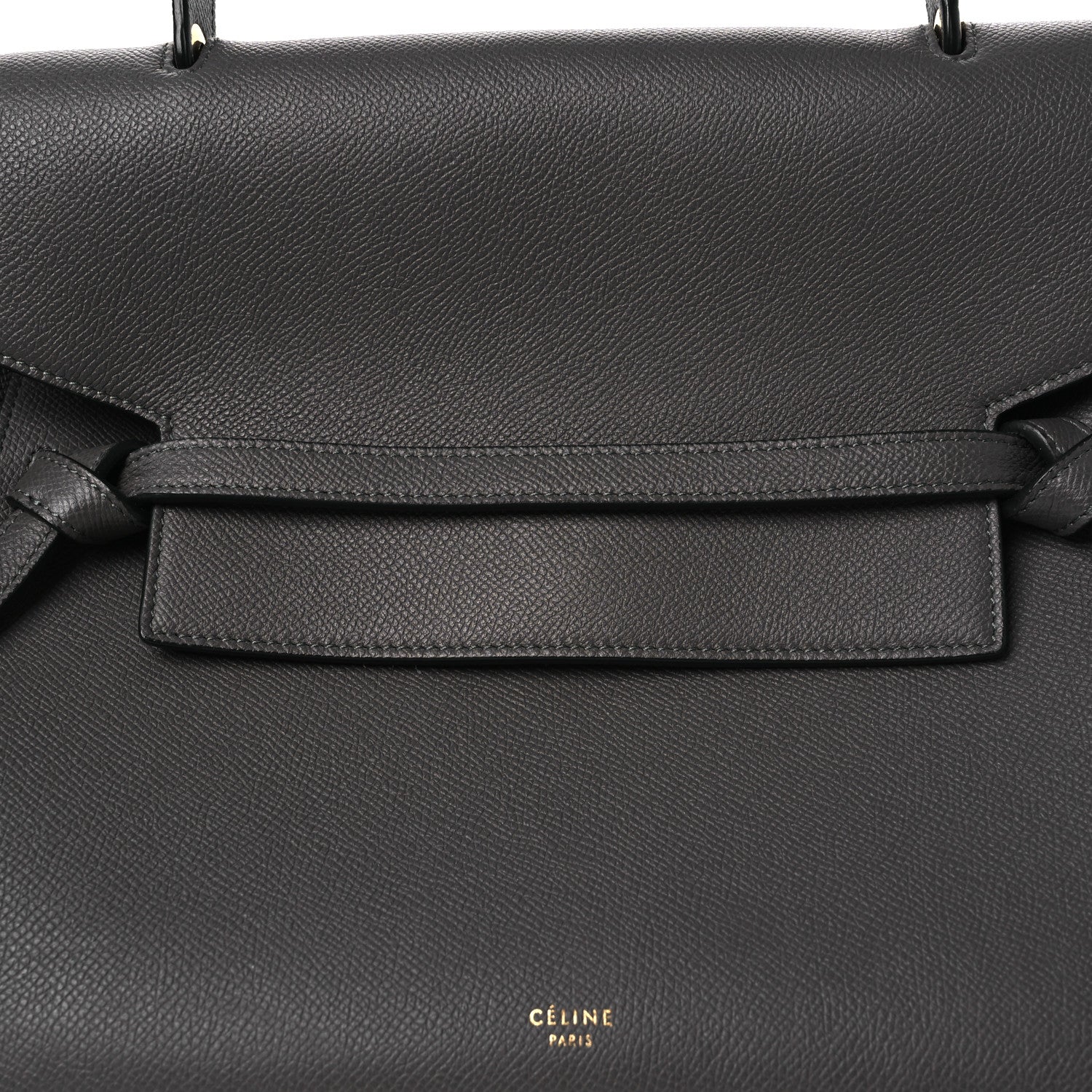 Celine Grained Calfskin Mini Belt Bag Grey Grey 8 of 12