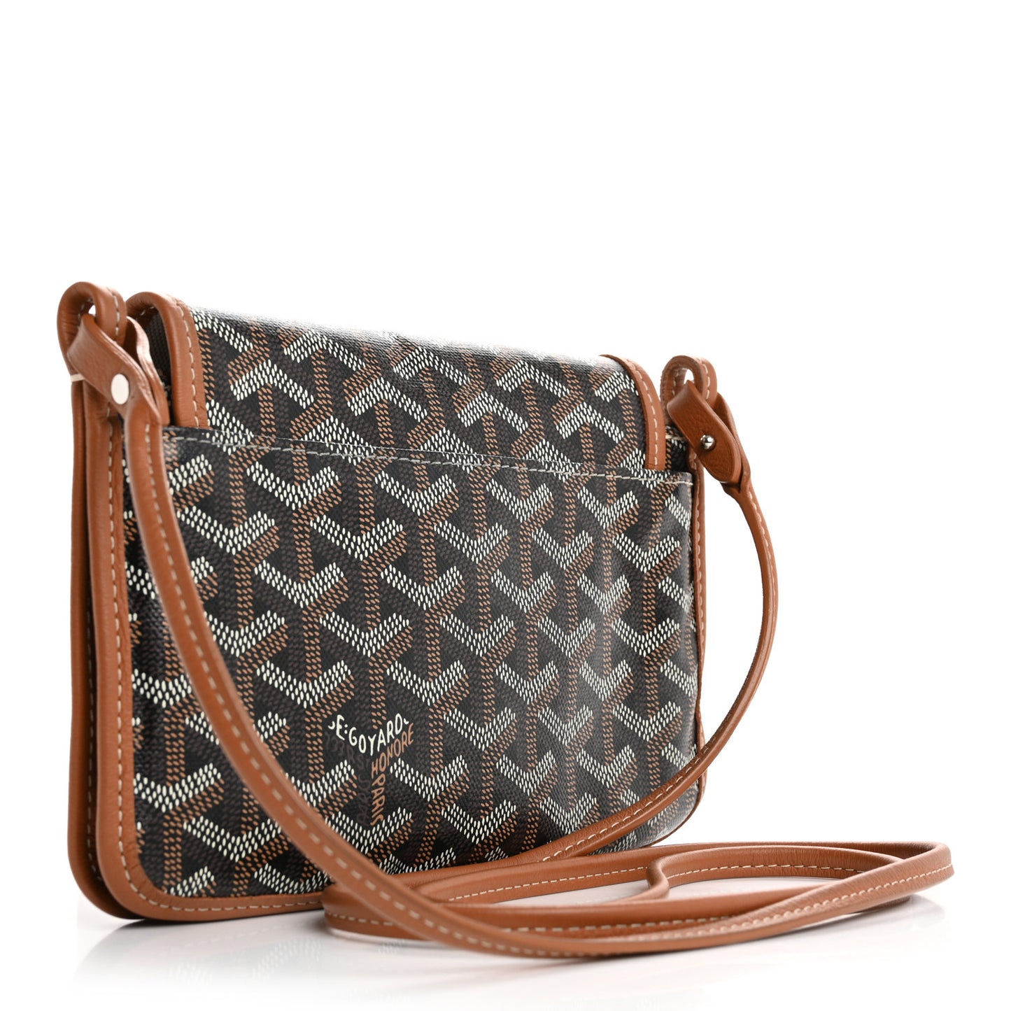 Goyardine Plumet Wallet Clutch Black Gold