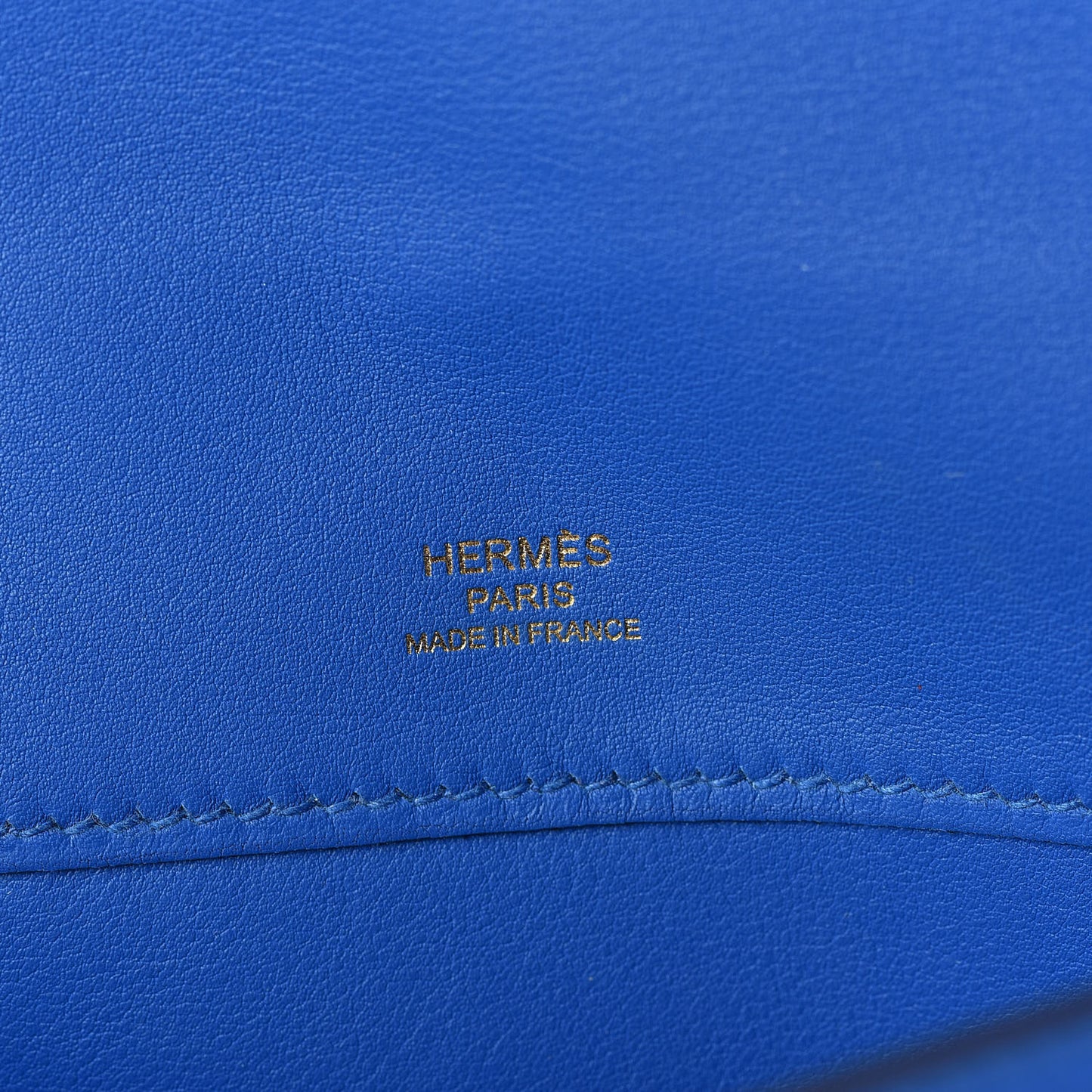 Swift Kelly Cut Clutch Pochette Bleu Zanzibar
