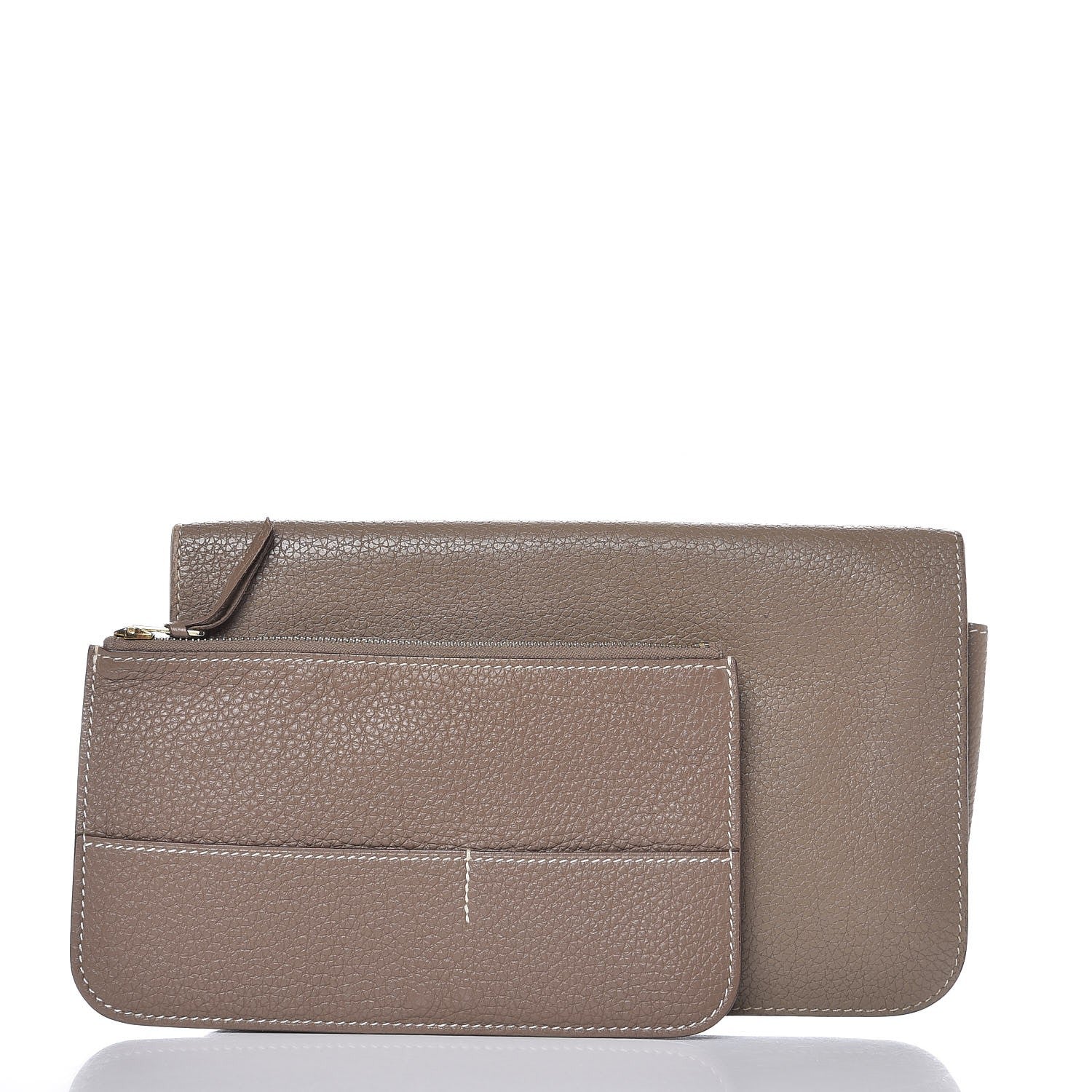 Hermes Togo Dogon Combined Wallet Etoupe 3 of 15