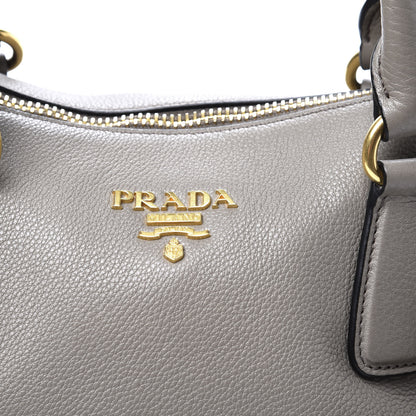 Prada Vitello Phenix Shoulder Bag Argilla 10 of 11