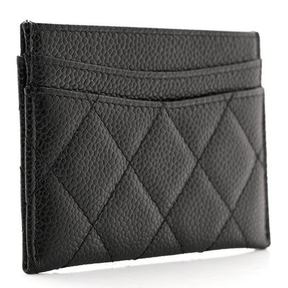 Chanel Caviar Quilted Card Holder Black 3 of 7