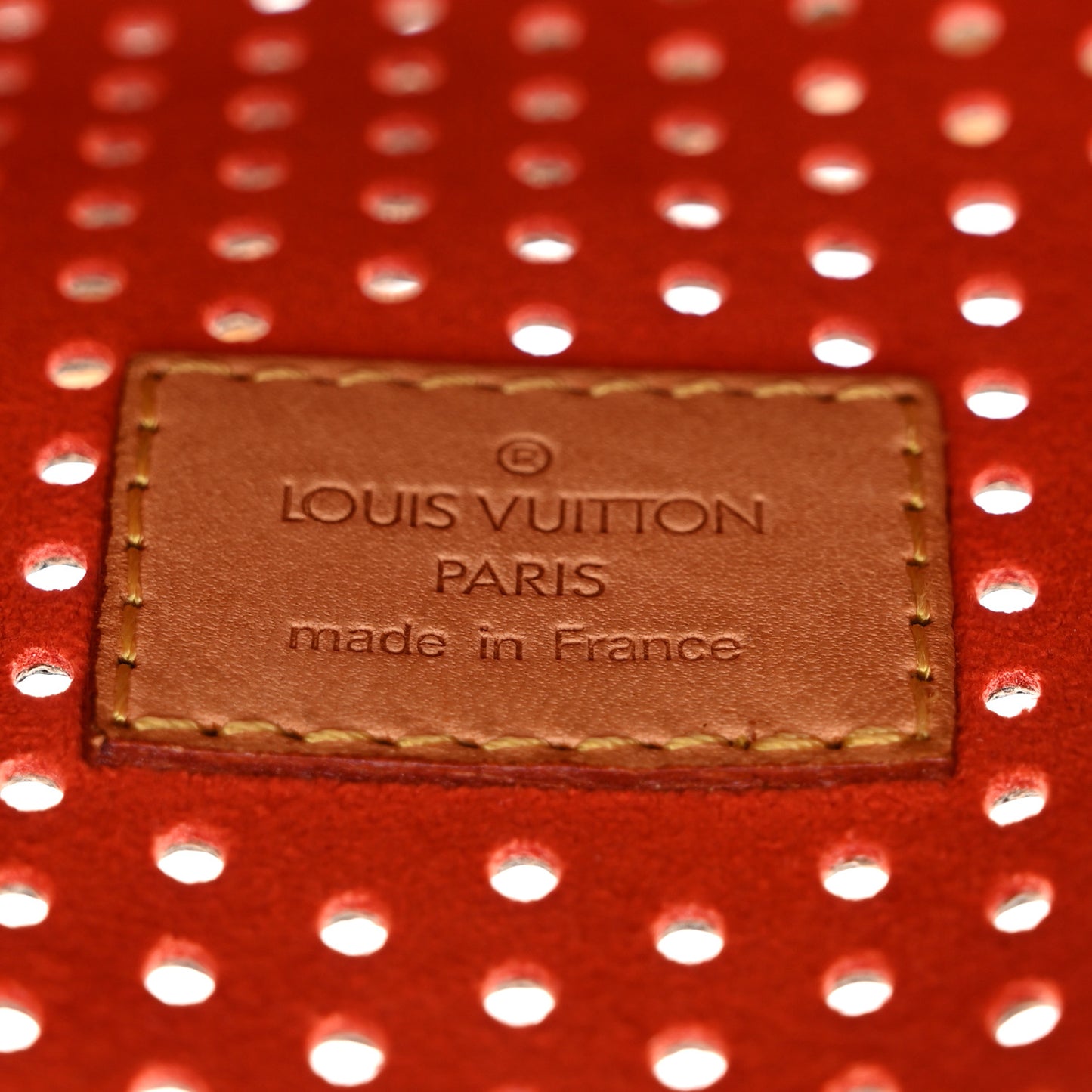 Monogram Perforated Speedy 30 Fuchsia