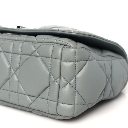 Christian Dior Calfskin Macrocannage Medium Caro Bag Iron Grey 10 of 10