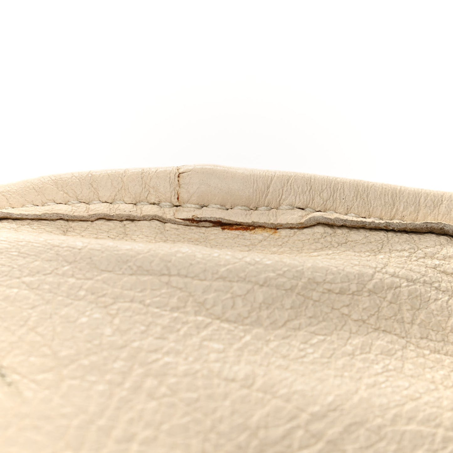 Agneau Giant 12 Gold Hardware City Blanc Creme Light Craie