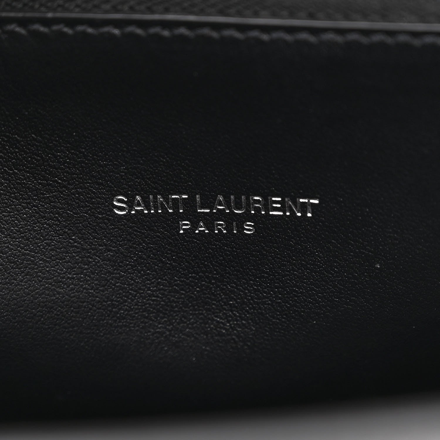 Saint Laurent Calfskin Crocodile Embossed Baby Sac De Jour Black 7 of 12