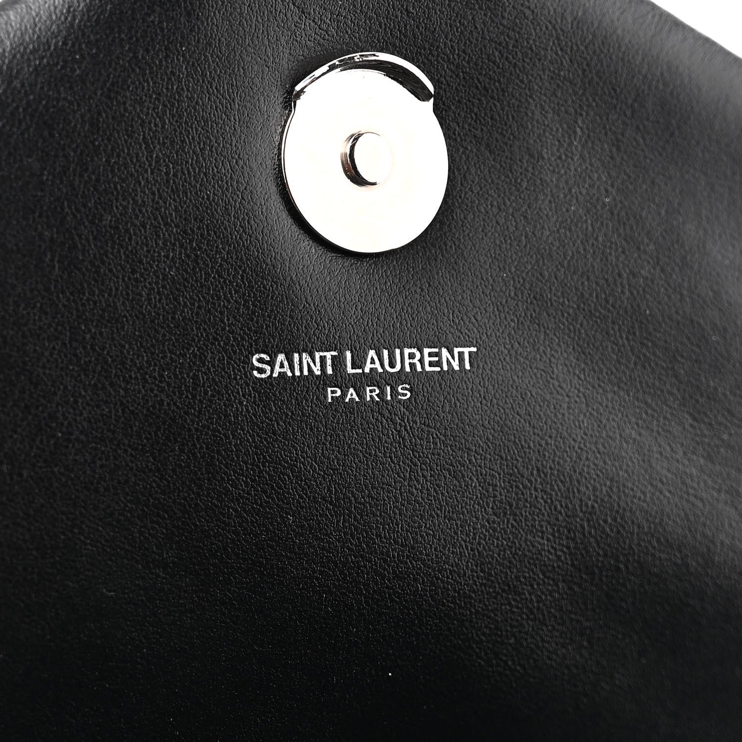 Saint Laurent Calfskin Y Quilted Monogram Large Loulou Chain Satchel Black 7 of 13