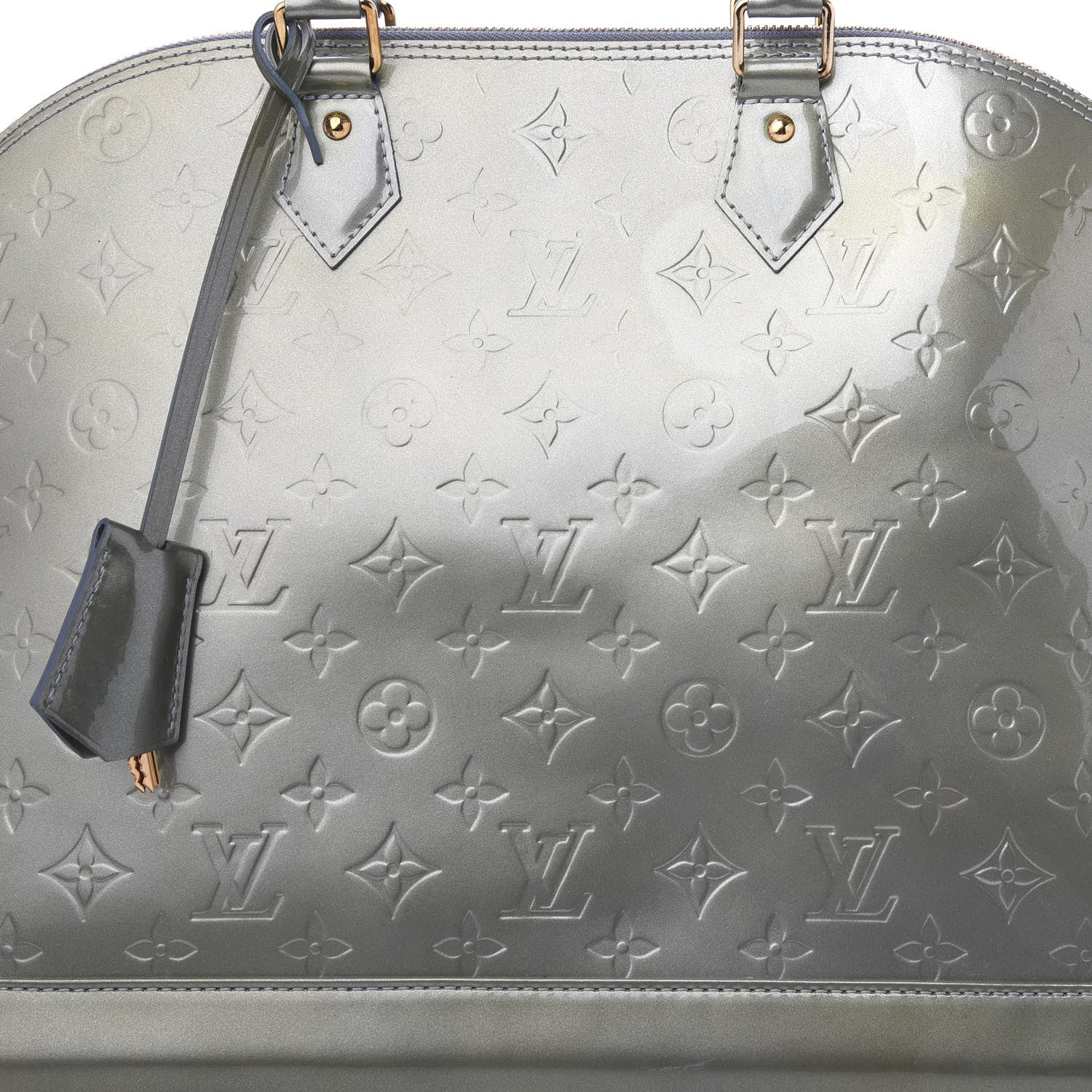 Louis Vuitton Vernis Alma GM Givre 9 of 11