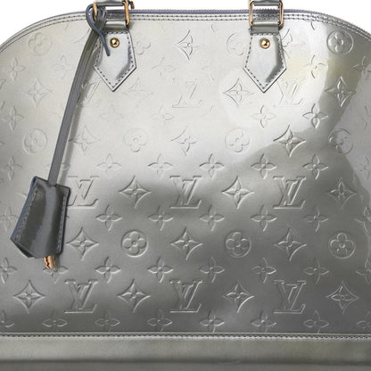 Louis Vuitton Vernis Alma GM Givre 9 of 11