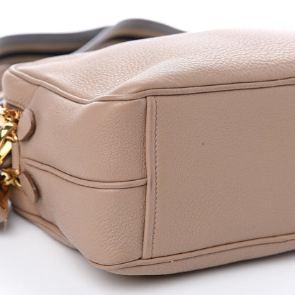 Prada Vitello Daino Medium Double Zip Shoulder Bag Cammeo 9 of 10
