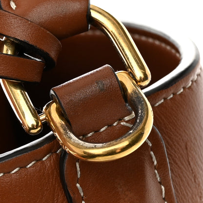 Celine Smooth Calfskin Bucket 16 Bag Tan 16 of 17