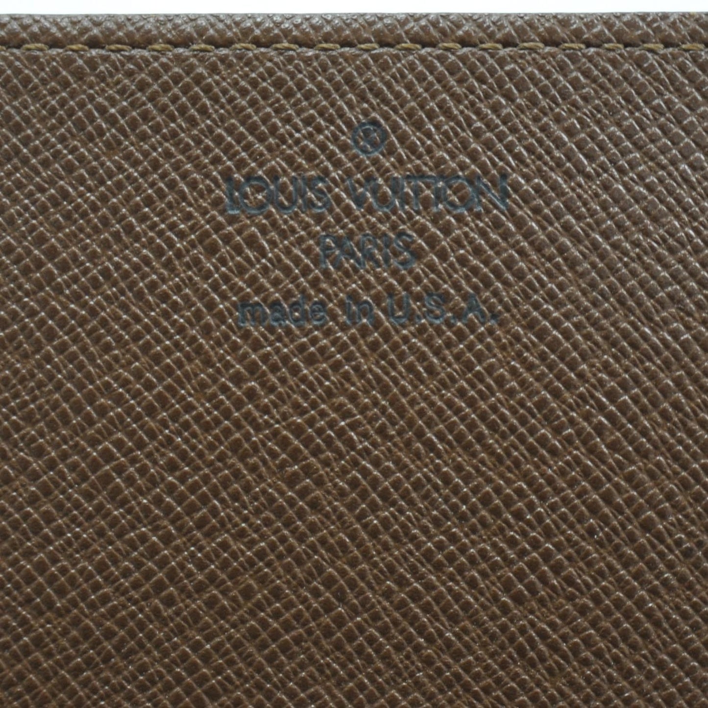 Monogram Simple Checkbook Holder