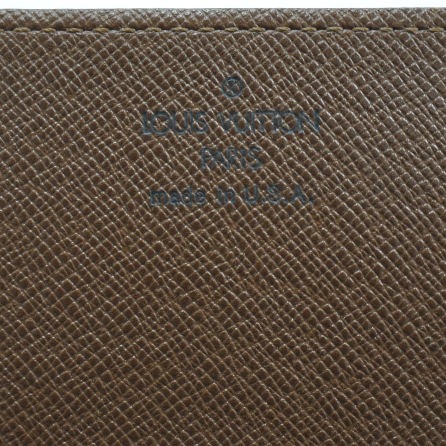 Louis Vuitton Monogram Simple Checkbook Holder 6 of 7