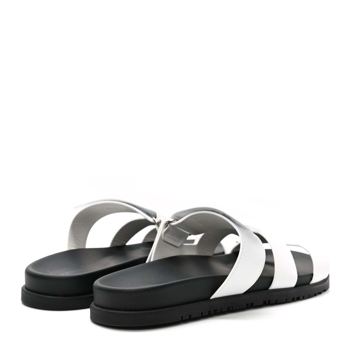 Calfskin Womens Chypre Sandals 41 White