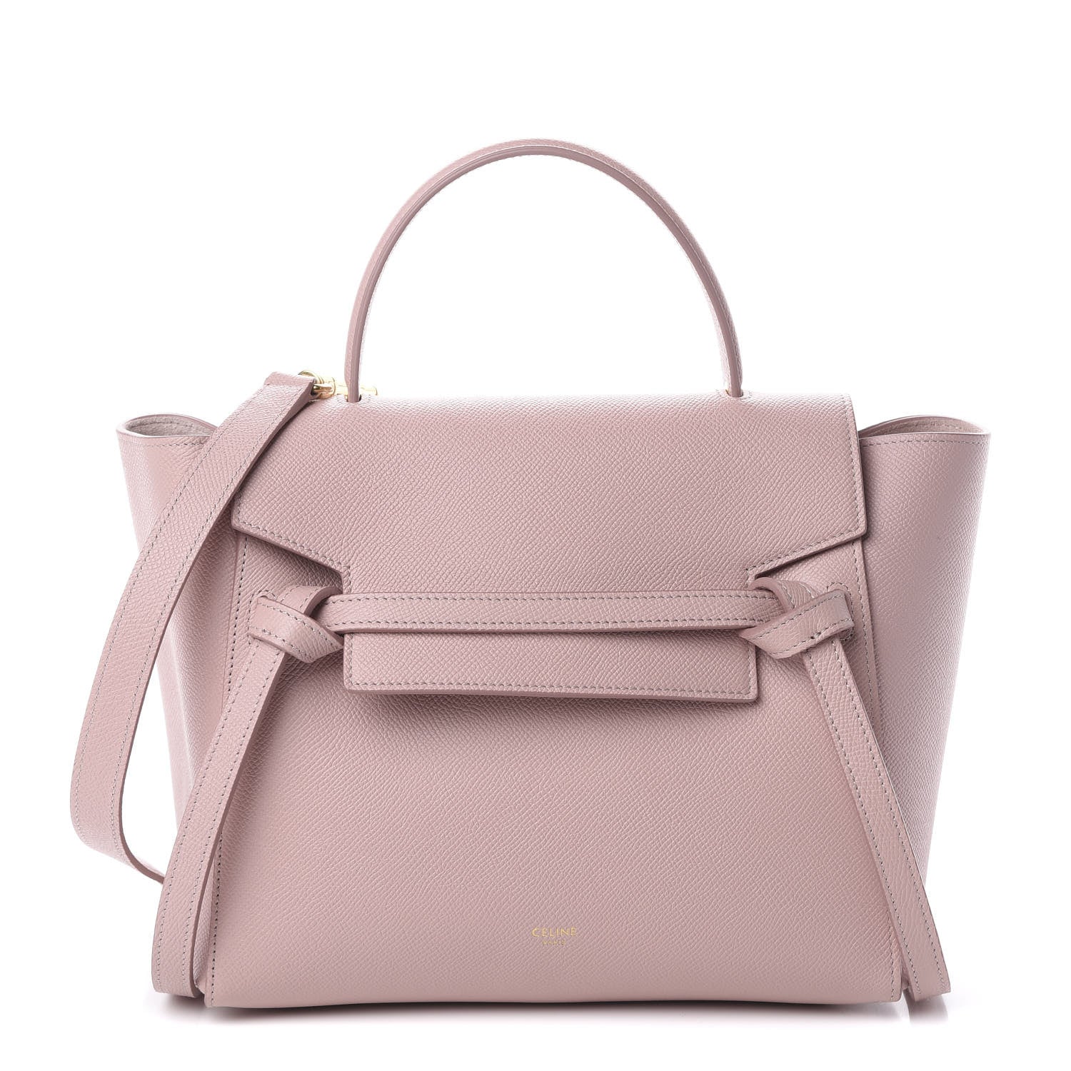 Celine Grained Calfskin Micro Belt Bag Vintage Pink 1 of 8