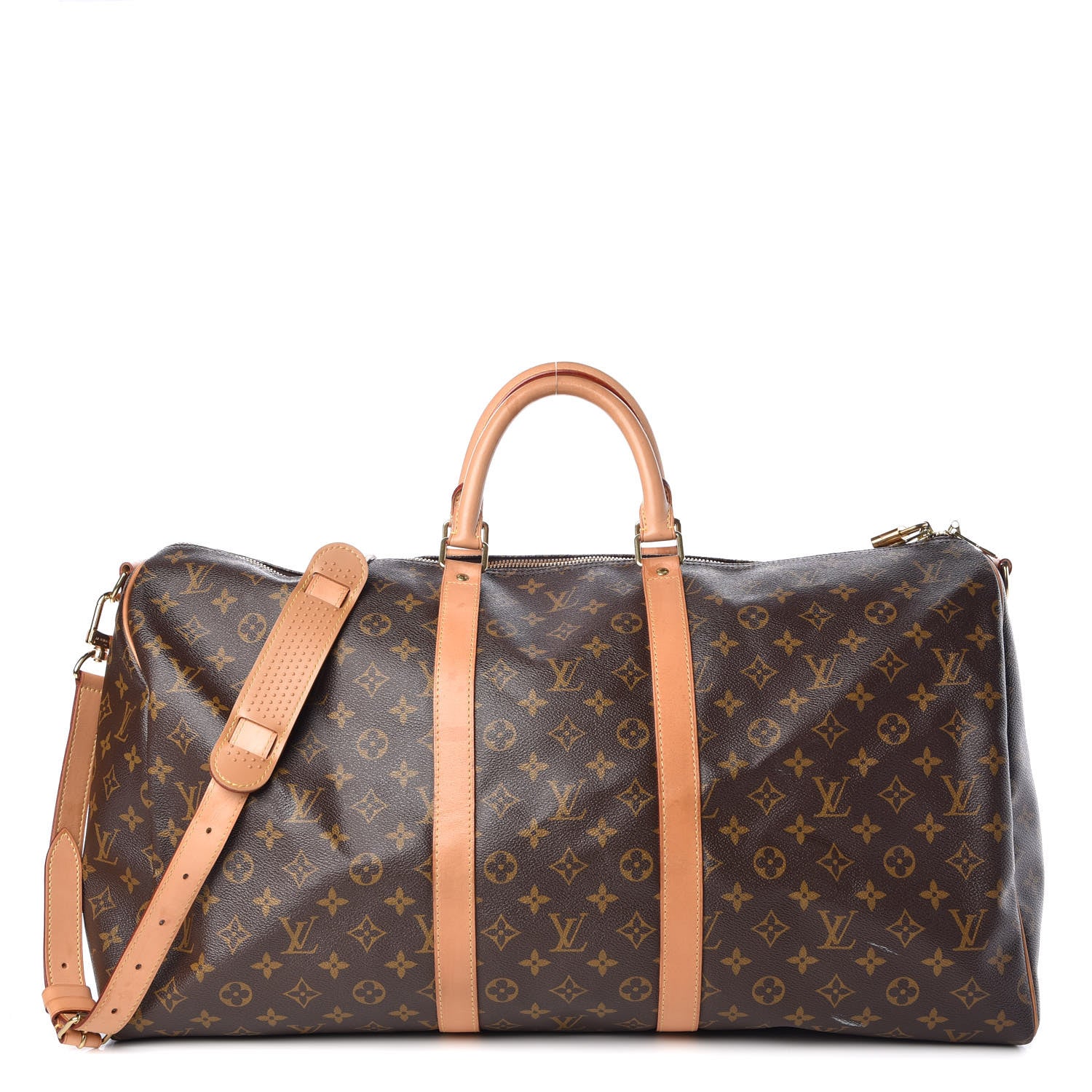 Louis Vuitton Monogram Keepall Bandouliere 55 1 of 20