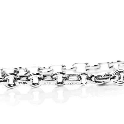 Tiffany Sterling Silver Round Chain Link Bracelet 4 of 4