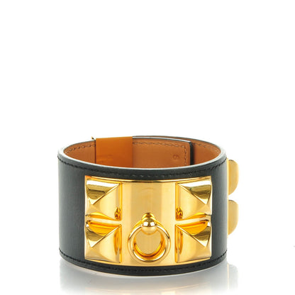 Hermes Chamonix Collier de Chien CDC Bracelet S Black 1 of 7