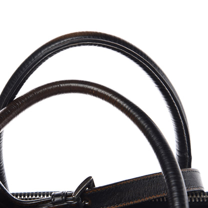 Prada Vitello Vintage Studded Twin Pocket Tote Ebano 9 of 22
