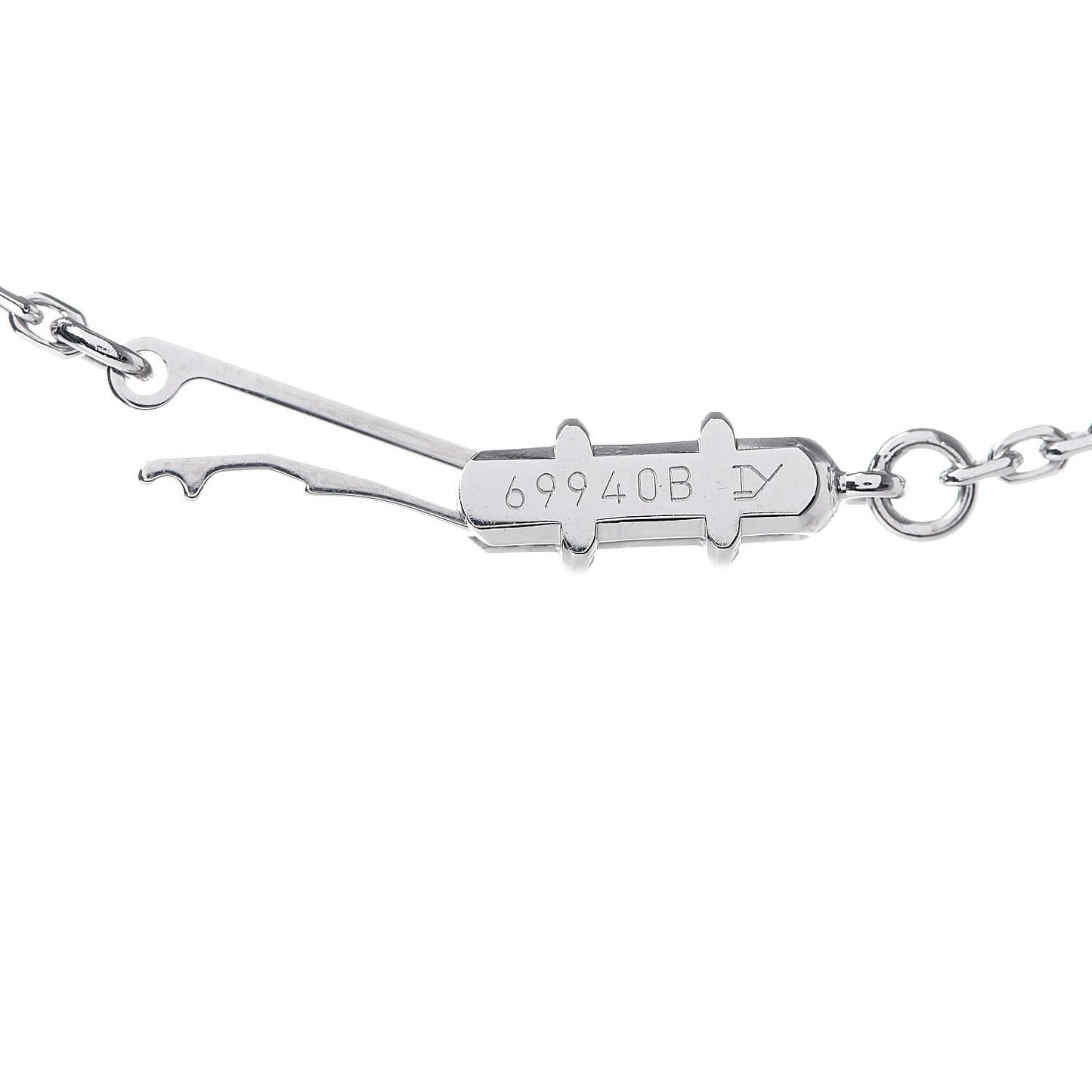 18K White Gold Diamond Pearl Himalia Pendant Necklace