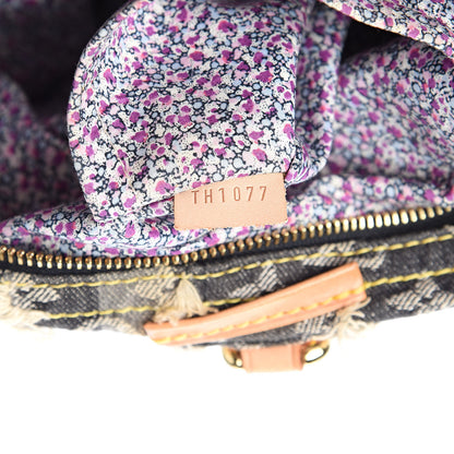 Louis Vuitton Denim Patchwork Speedy 30 Grey 7 of 10