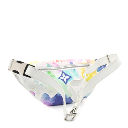 Louis Vuitton Monogram Watercolor Discovery Bumbag Multicolor 3 of 13