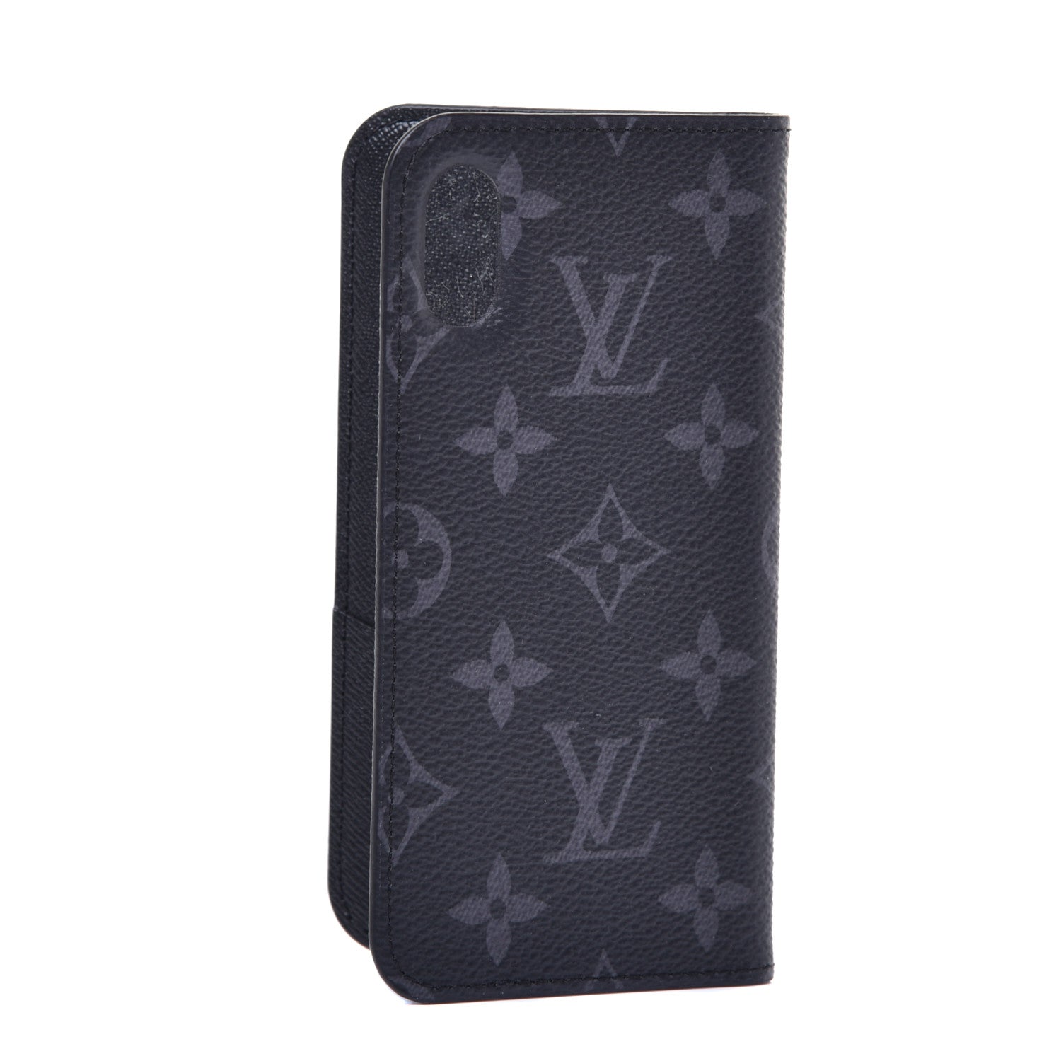 Louis Vuitton Monogram Eclipse iPhone X/XS Folio Case 3 of 6