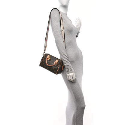 Louis Vuitton Monogram Speedy Bandouliere 20 Black 2 of 9