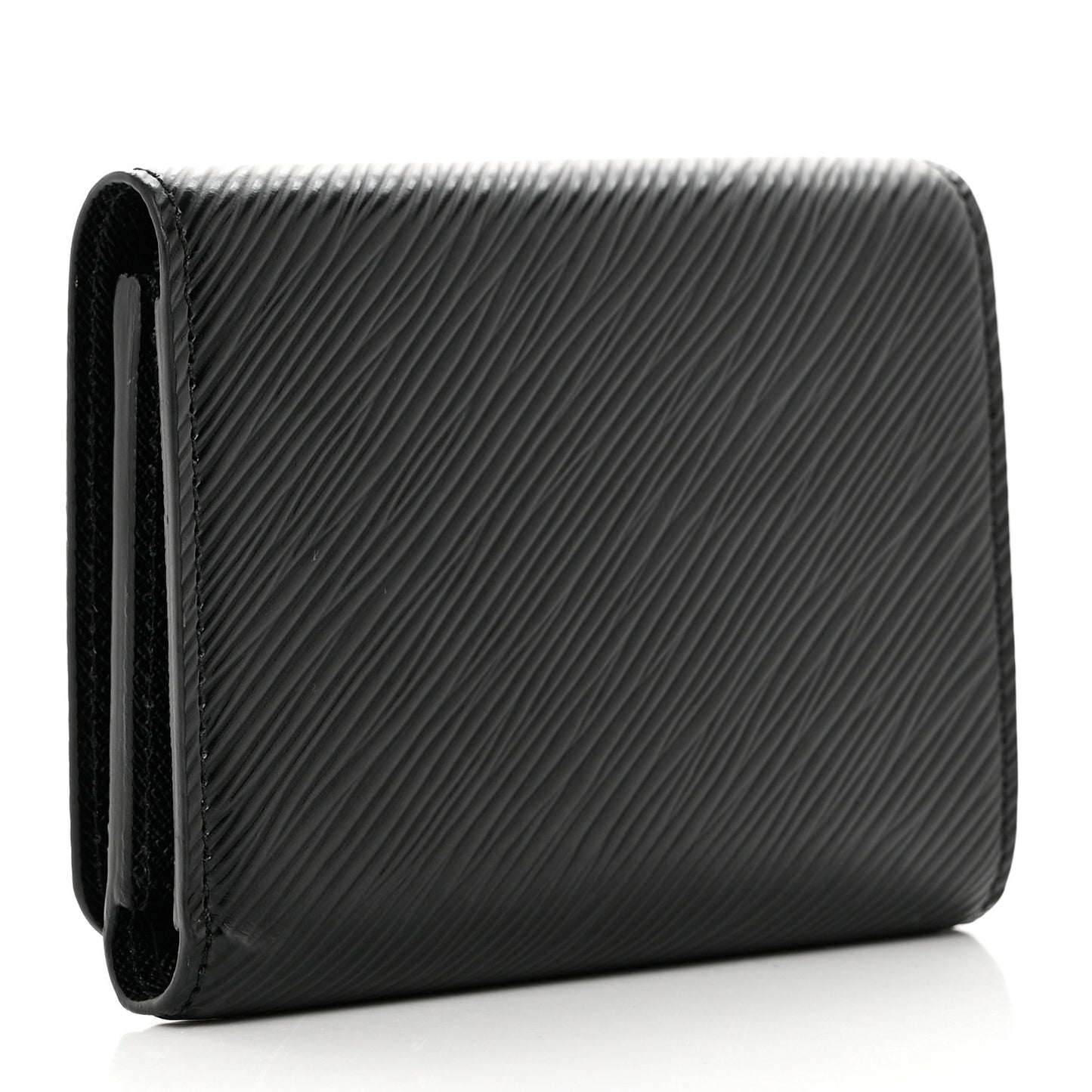 Epi Twist Compact Wallet Black