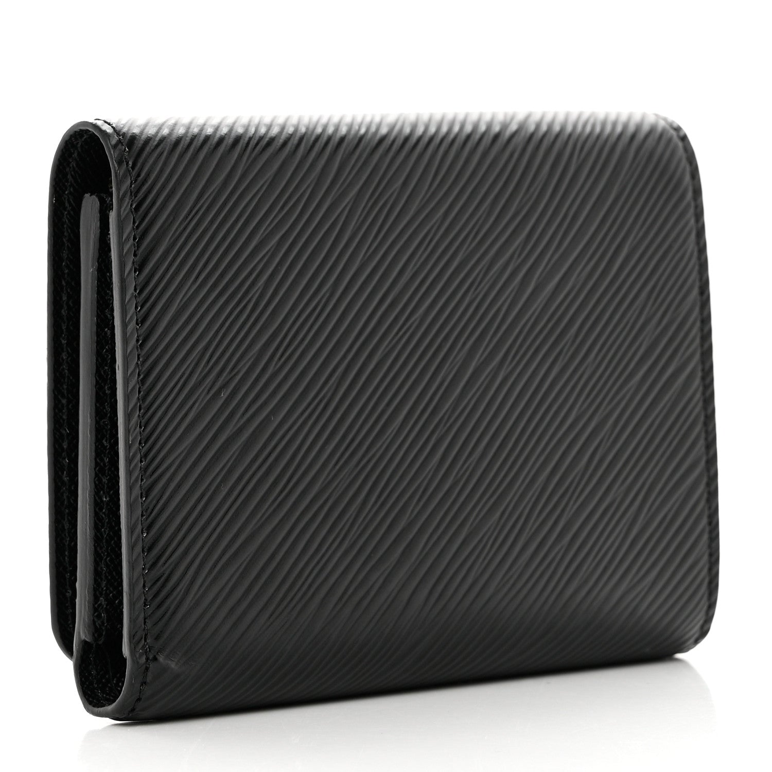Louis Vuitton Epi Twist Compact Wallet Black 3 of 6