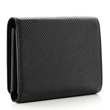 Louis Vuitton Epi Twist Compact Wallet Black 3 of 6