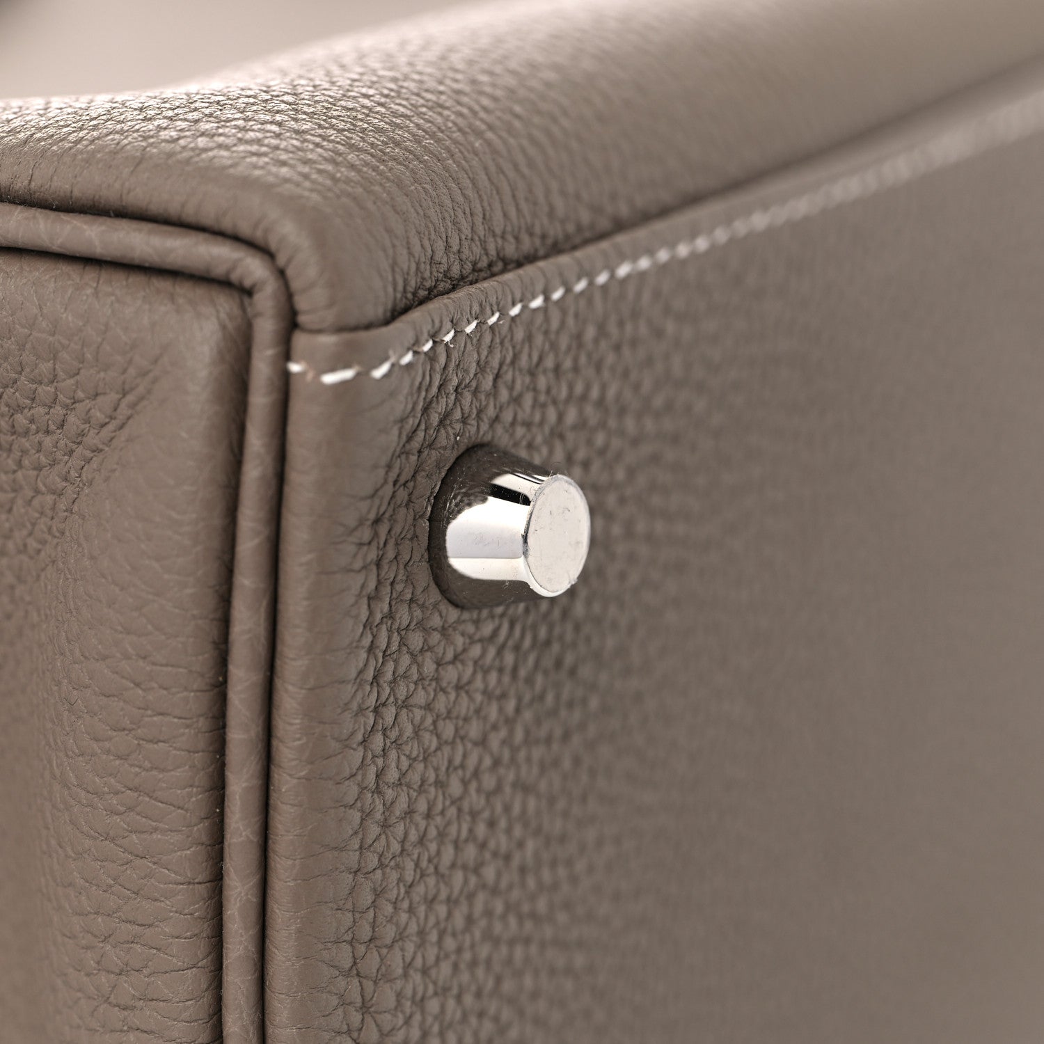 Hermes Togo Kelly Retourne 25 Etoupe 7 of 36
