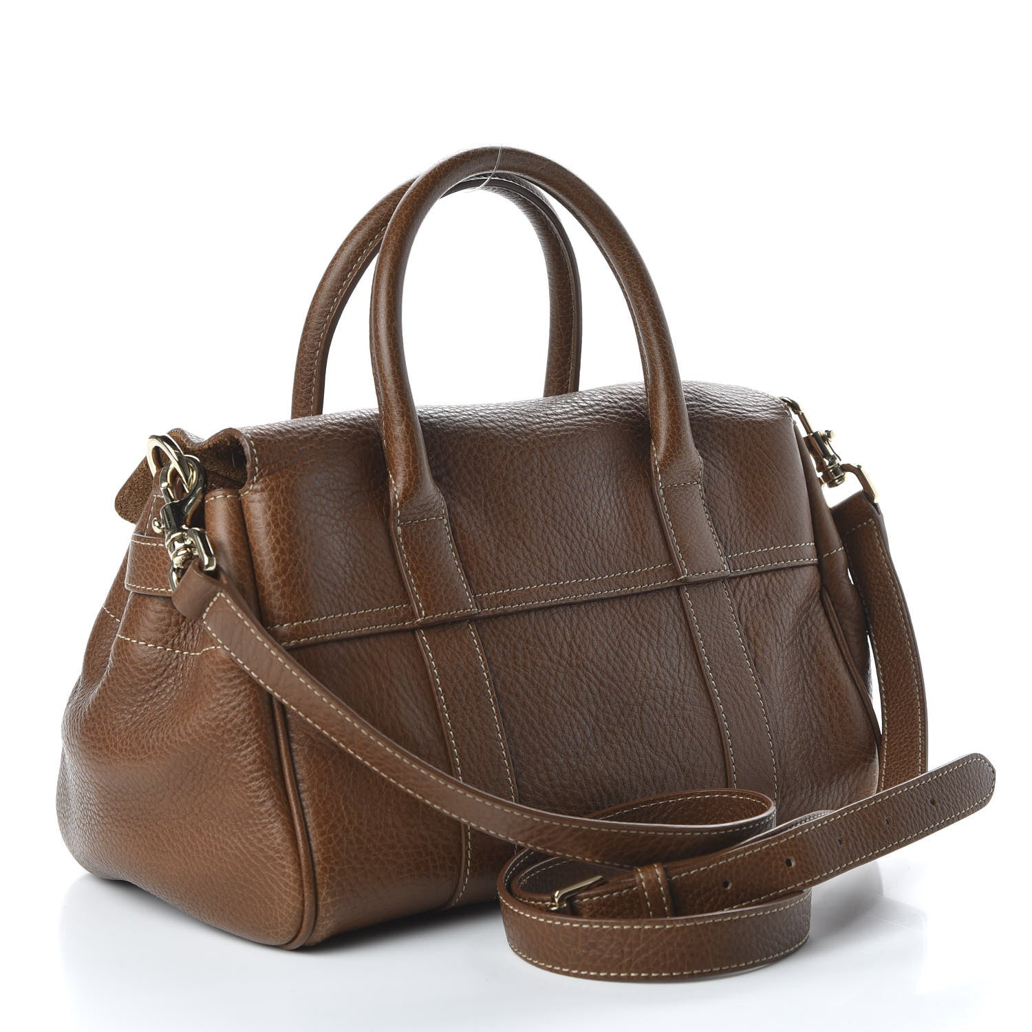 Mulberry Natural Vegetable Tanned Small Bayswater Oak 3 of 9