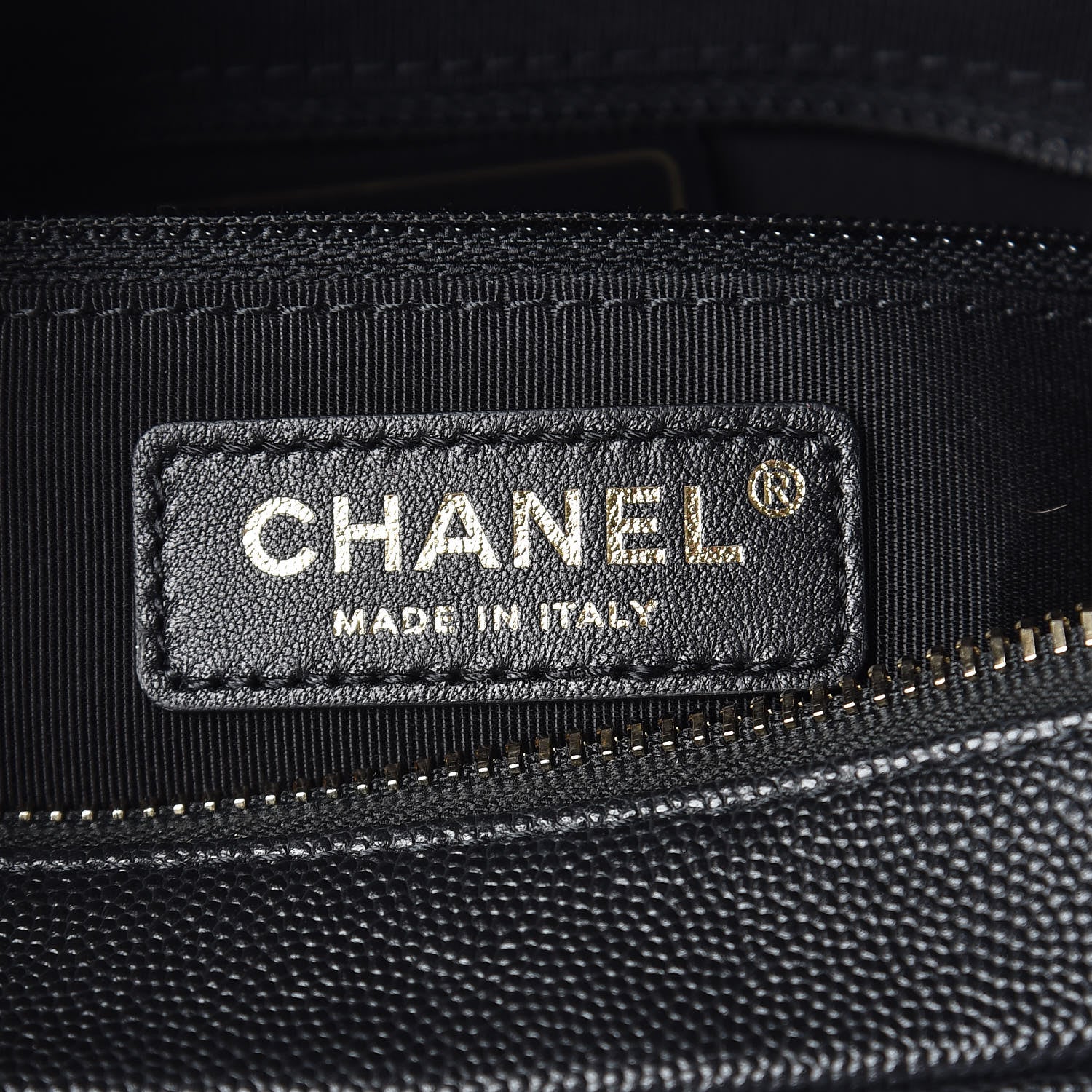 Chanel Caviar Quilted Small In & Out Camera Case Black 6 of 11