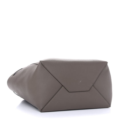 Celine Soft Grained Calfskin Small Belt Cabas Phantom Taupe 3 of 9