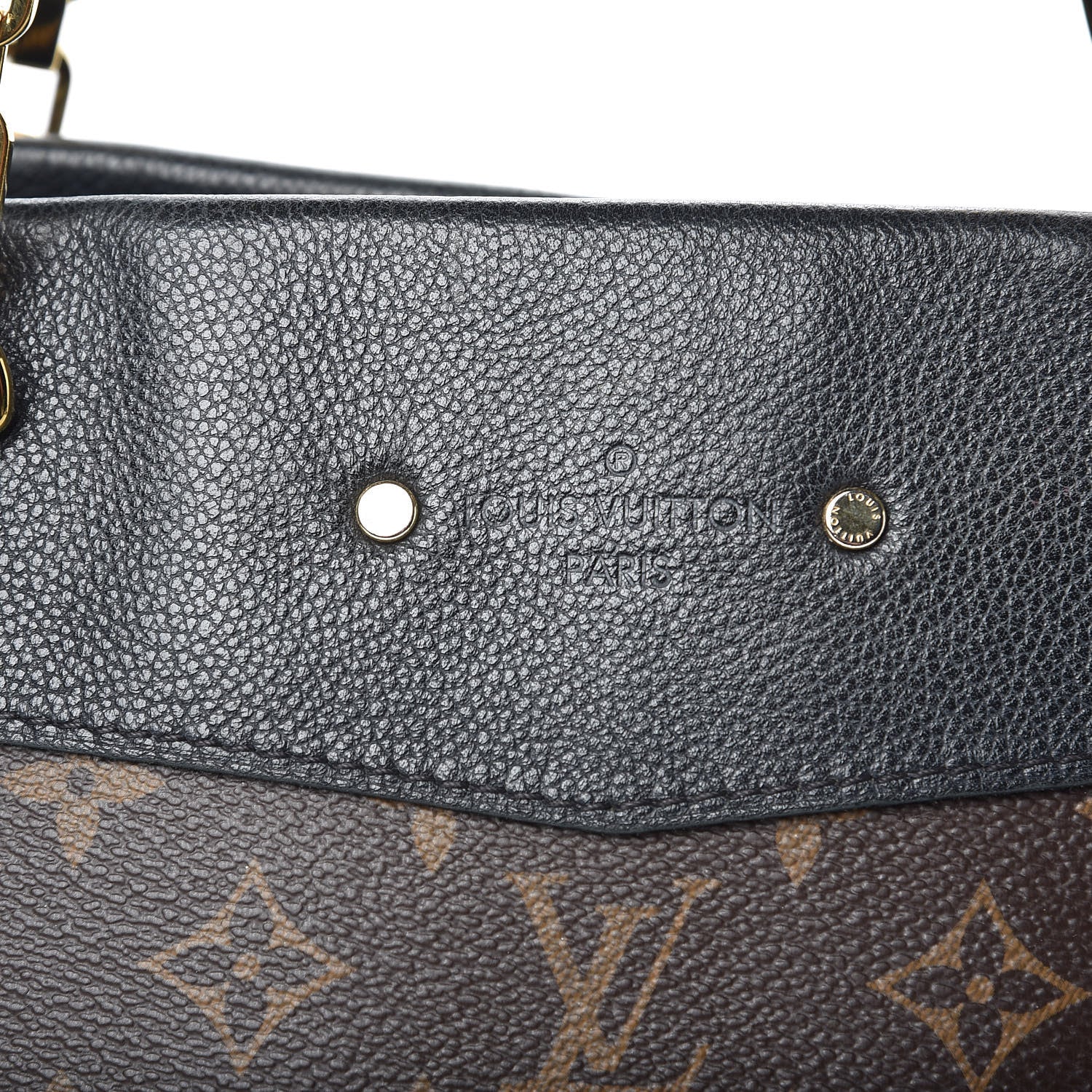 Louis Vuitton Monogram Pallas Shopper Black 9 of 14