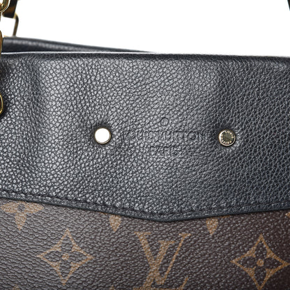 Louis Vuitton Monogram Pallas Shopper Black 9 of 14