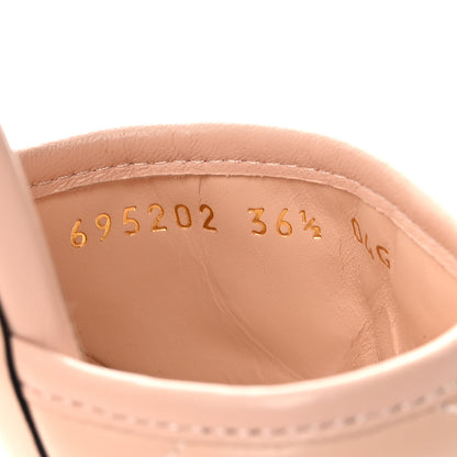 Gucci Nappa Matelasse GG Marmont 55mm Slide Sandals 36.5 Skin Rose 9 of 10