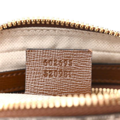 Gucci GG Supreme Monogram Azalea Calfskin Fake/Not Small Retro Interlocking G Belt Bag 90 36 Beige Ebony Brown Sugar 7 of 11