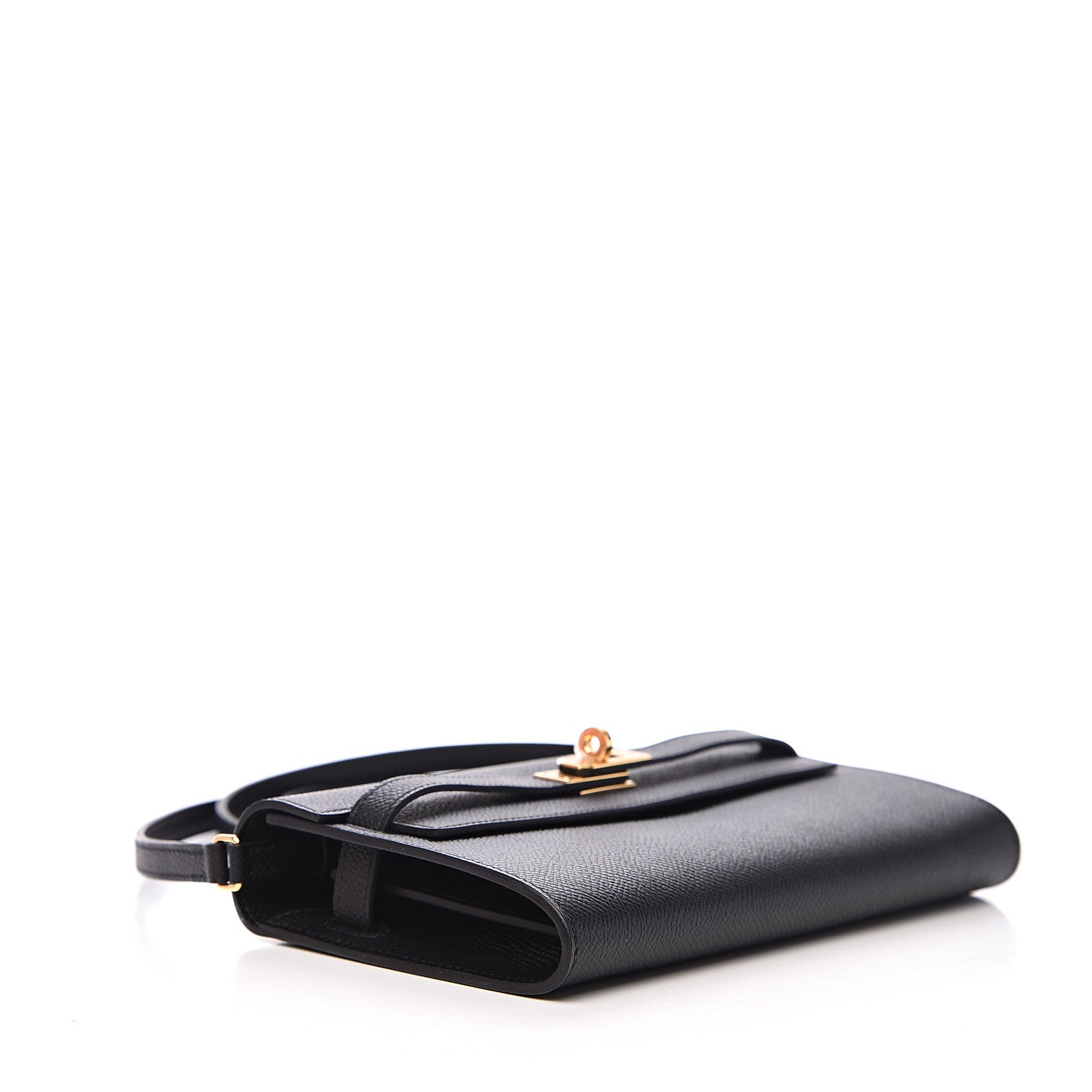 Hermes Epsom Kelly Wallet To Go Black 3 of 10
