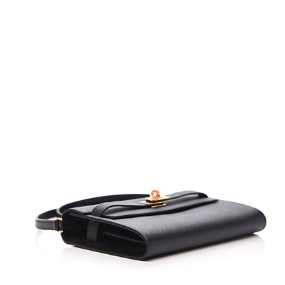 Hermes Epsom Kelly Wallet To Go Black 3 of 10