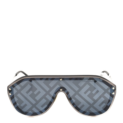 Fendi FF Fabulous Shield Sunglasses FF M0039/G/S Black 2 of 8
