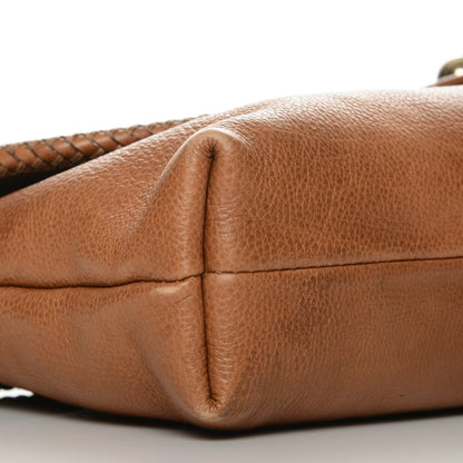 Gucci Pebbled Calfskin Marrakech Clutch Camel 8 of 10